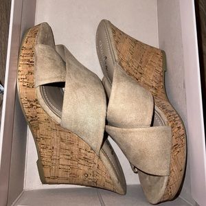 Beige Wedges